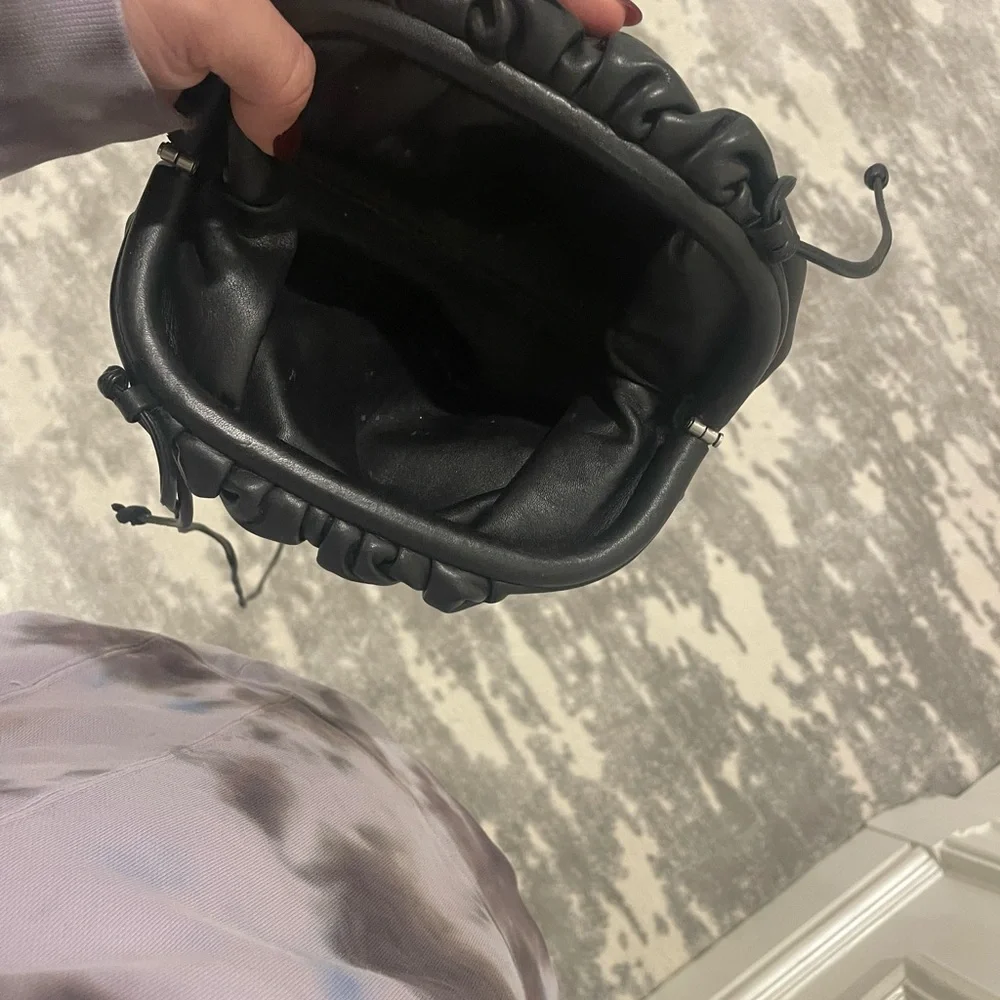 Bottega Veneta calfskin mini pouch bag with strap - Picture 7 of 12